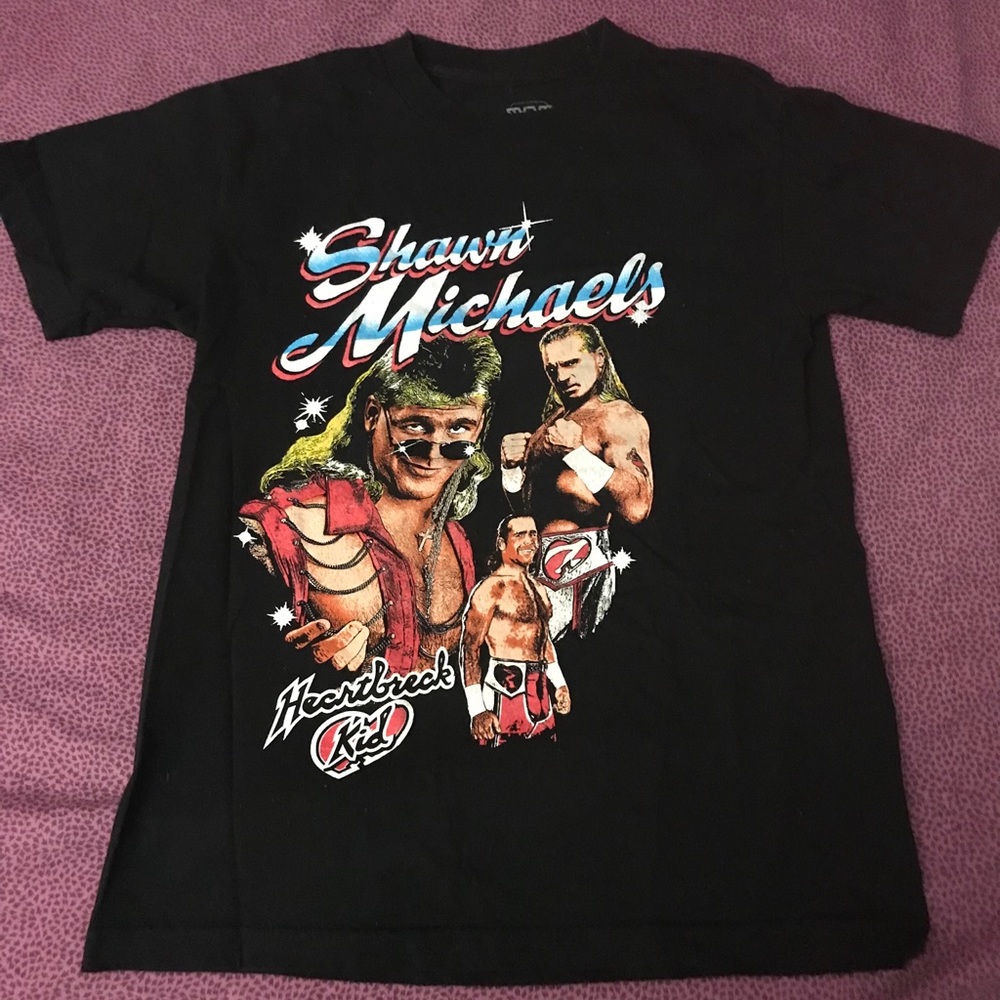 HBK Shawn Michaels wrestling Shirt , wwf wwe rare - Picture 1 of 1